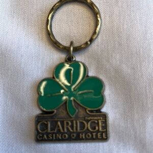 Claridge Casino & Hotel Key Chain
